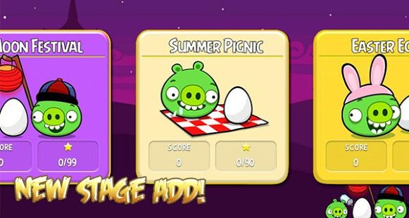 Angry birds seasons moon festival золотой пирог